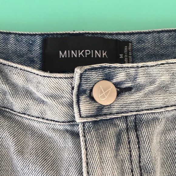 Mink Pink jean shorts - Picture 2 of 8